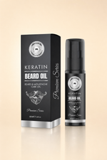 Bartöl Keratin RONULS 50ml – Studioaufnahme