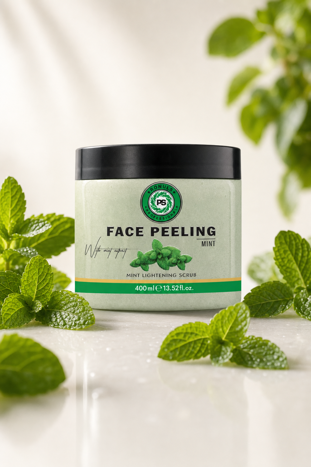 Gesichtspeeling Mint RONULS 400ml