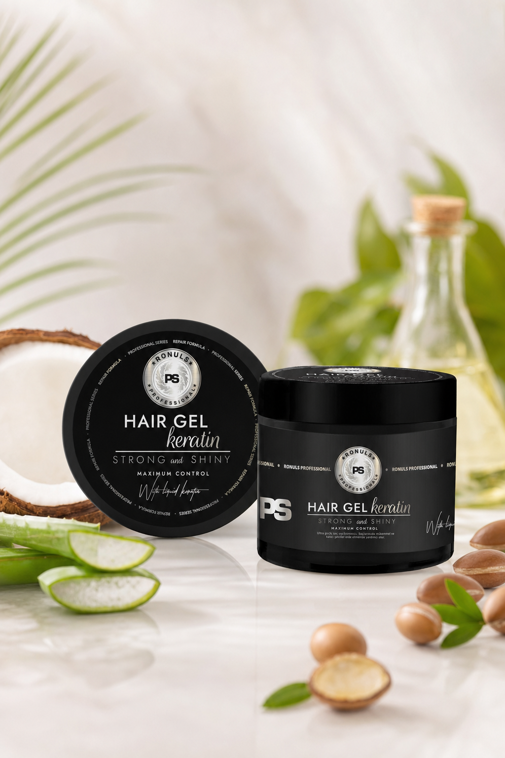Haargel Keratin RONULS 400ml – Inhaltsstoffe