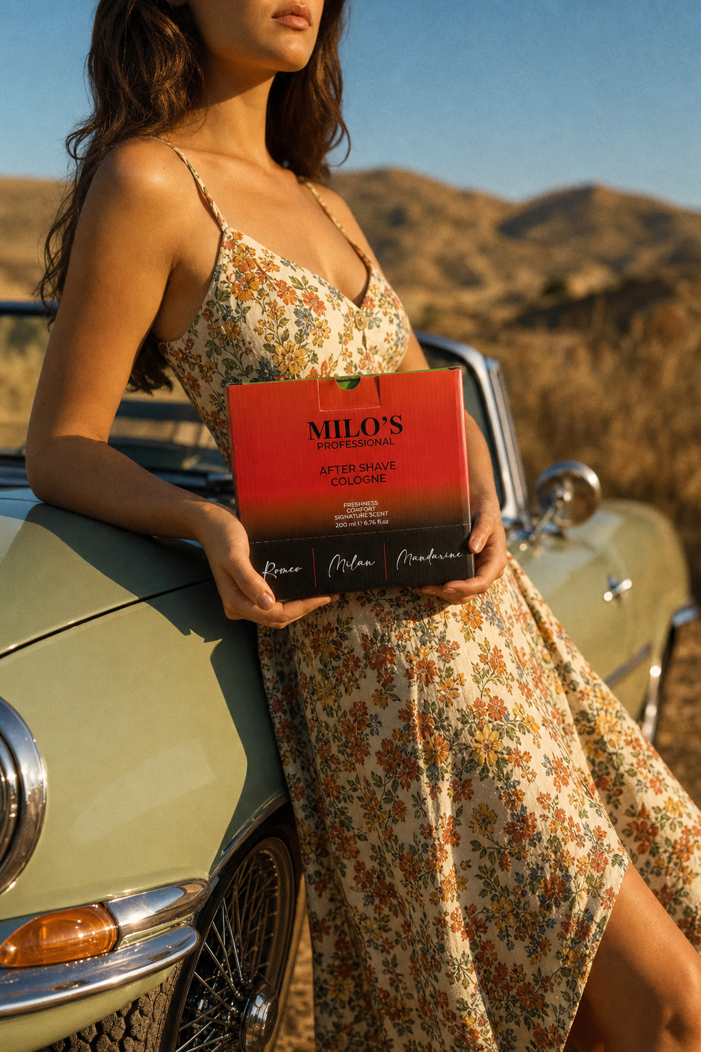 MILO'S Professional After Shave Cologne 12er Display Box 200 ml