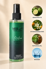 MILO'S Professional After Shave Cologne Milan 200 ml