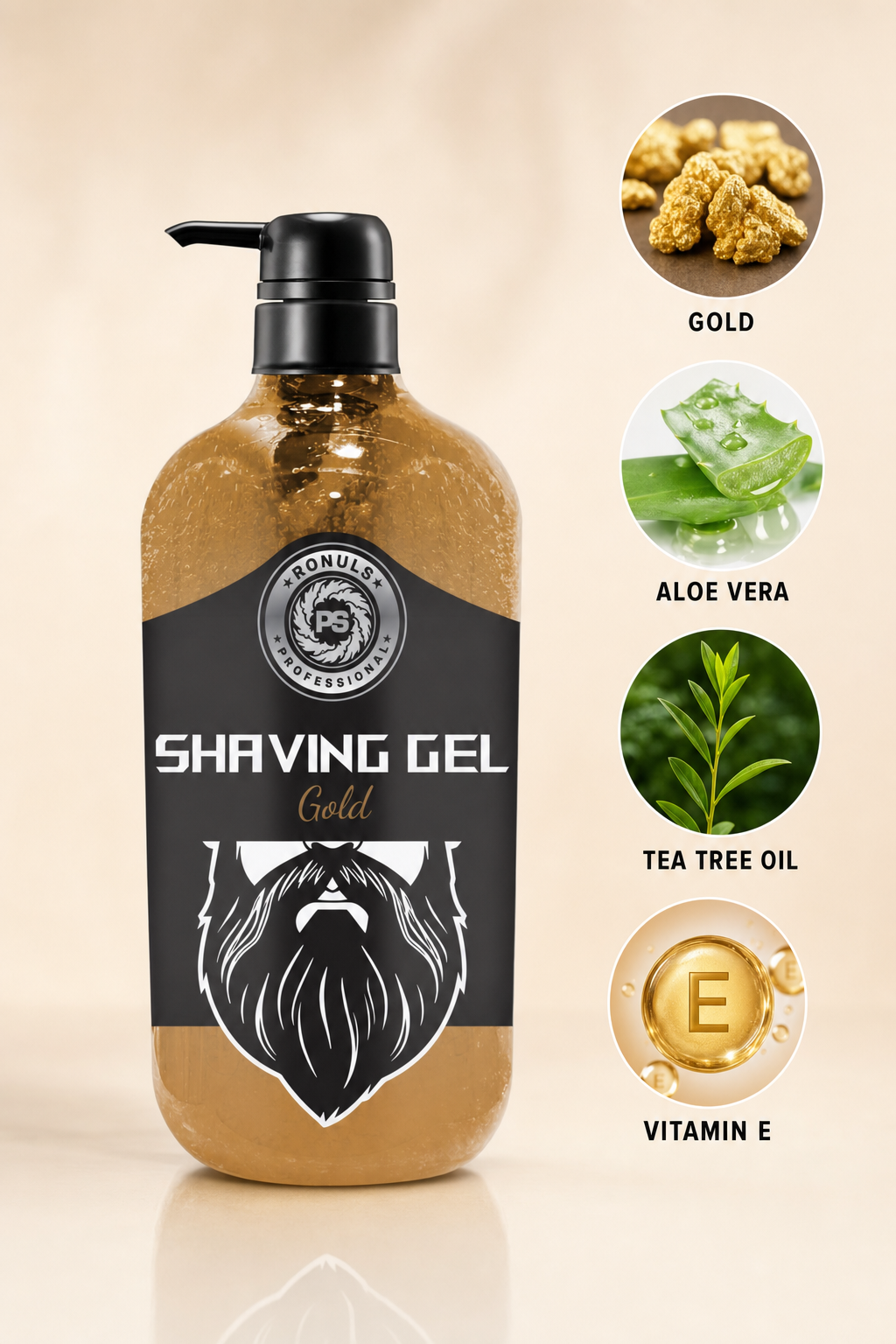 Rasiergel RONULS Gold 1 L