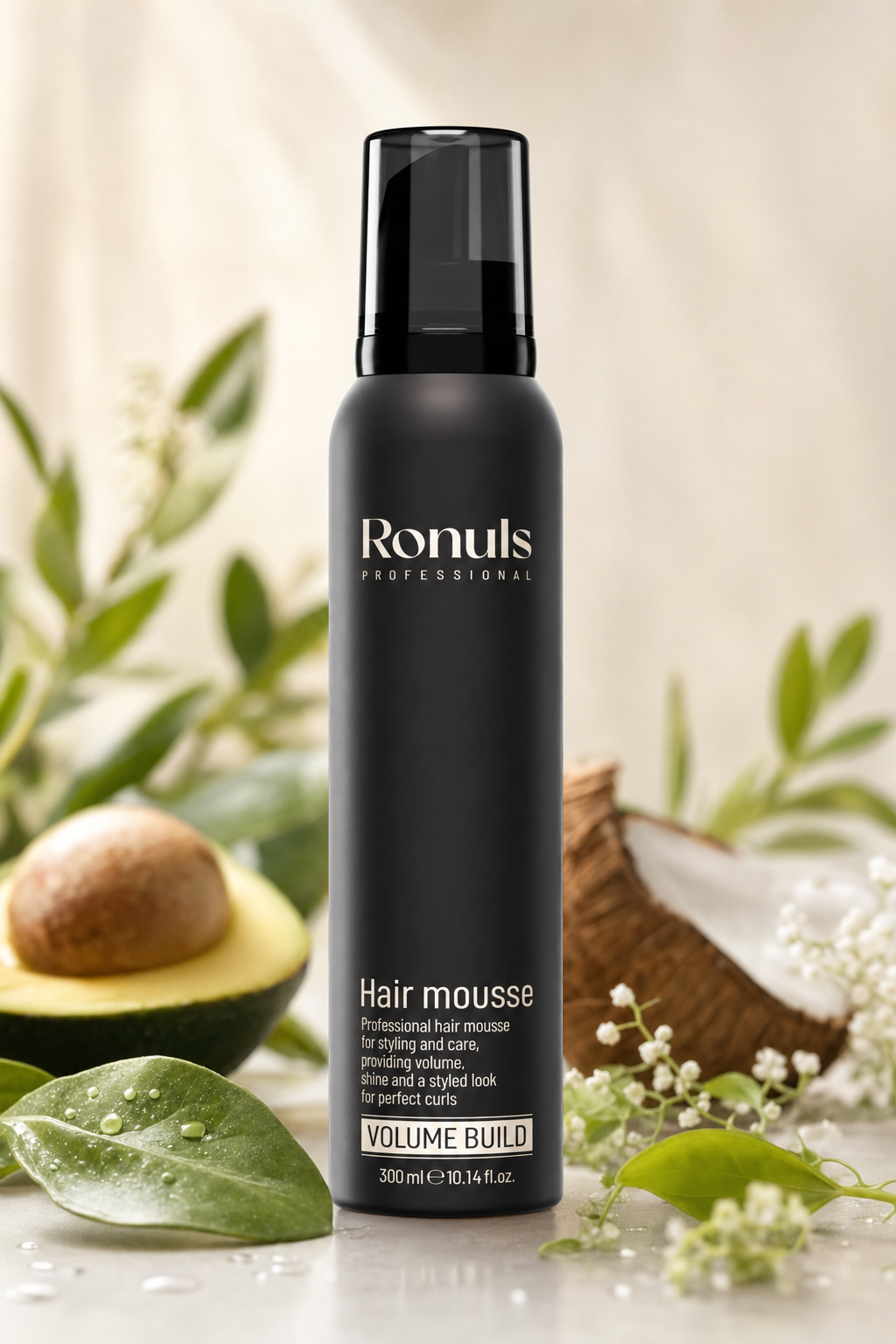 Schaumfestiger Hair Mousse RONULS 300ml – Inhaltsstoffe