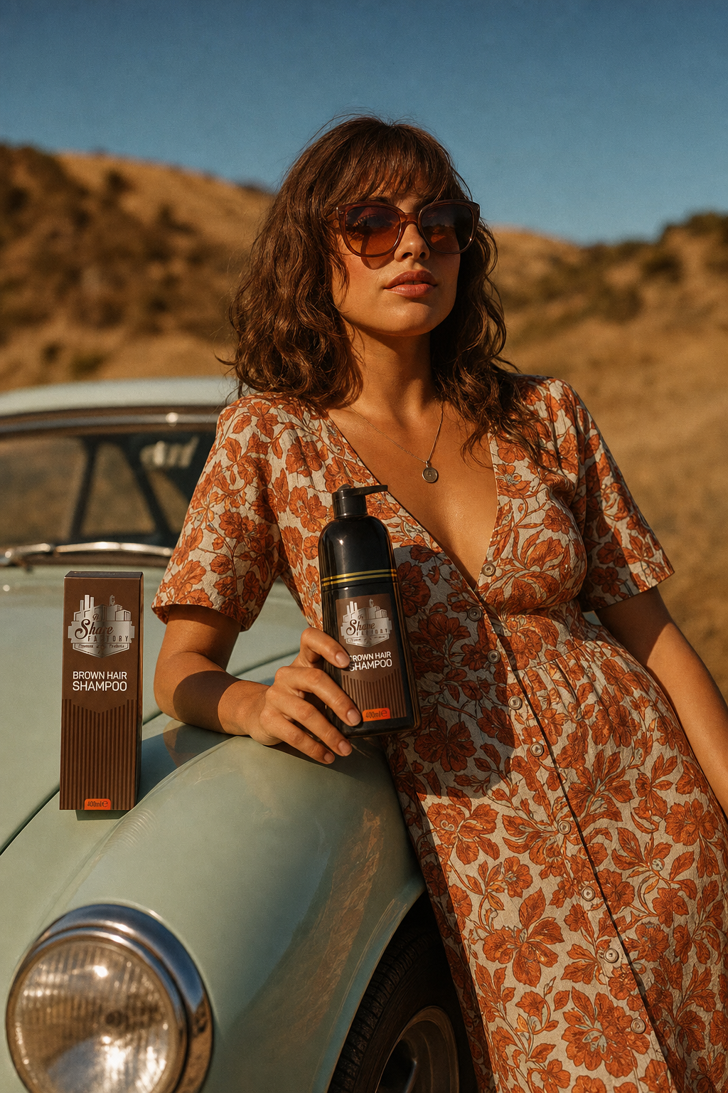 The Shave Factory Brown Hair Shampoo 400 ml
