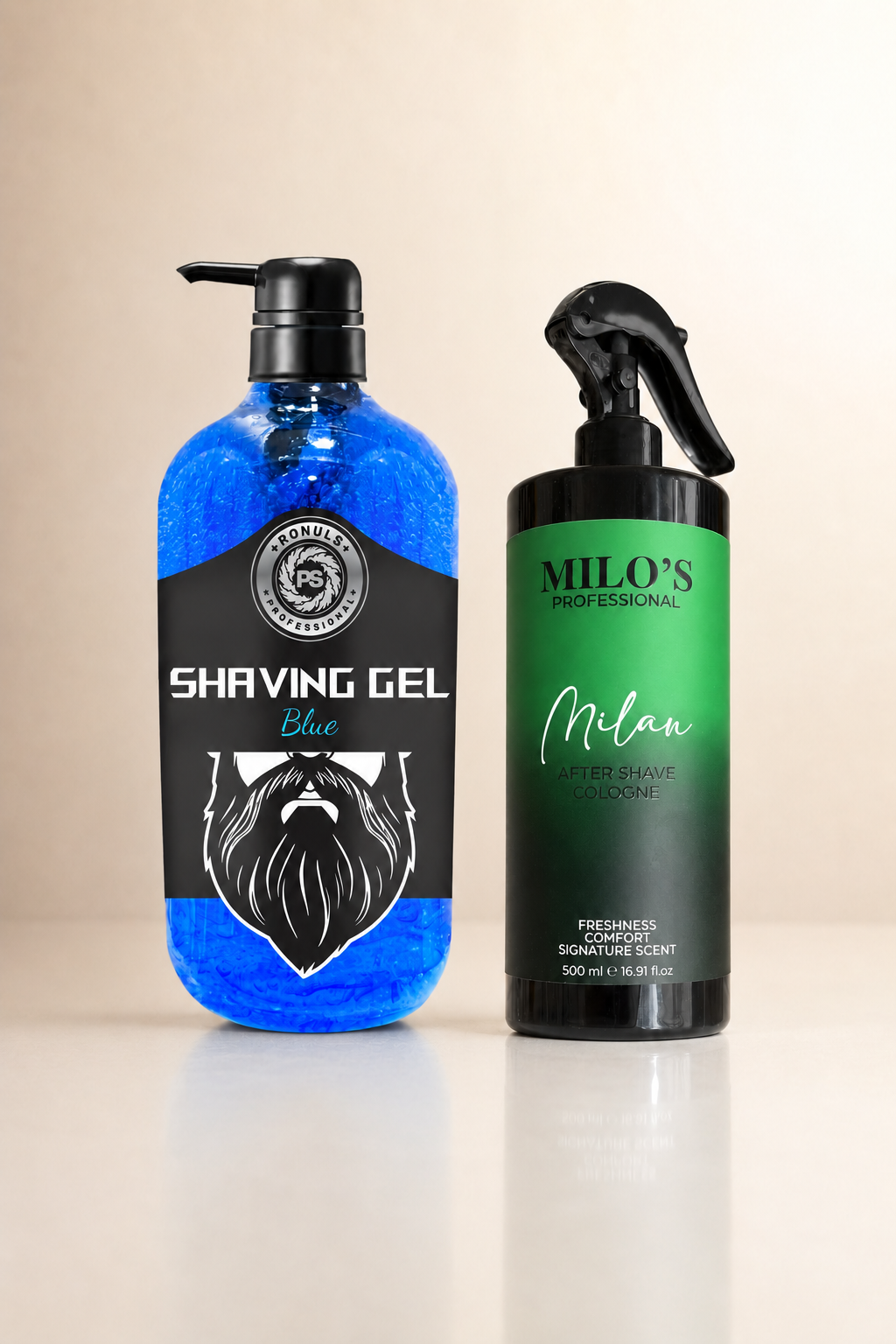Rasiergel & MILO'S Cologne 500ml Bundle