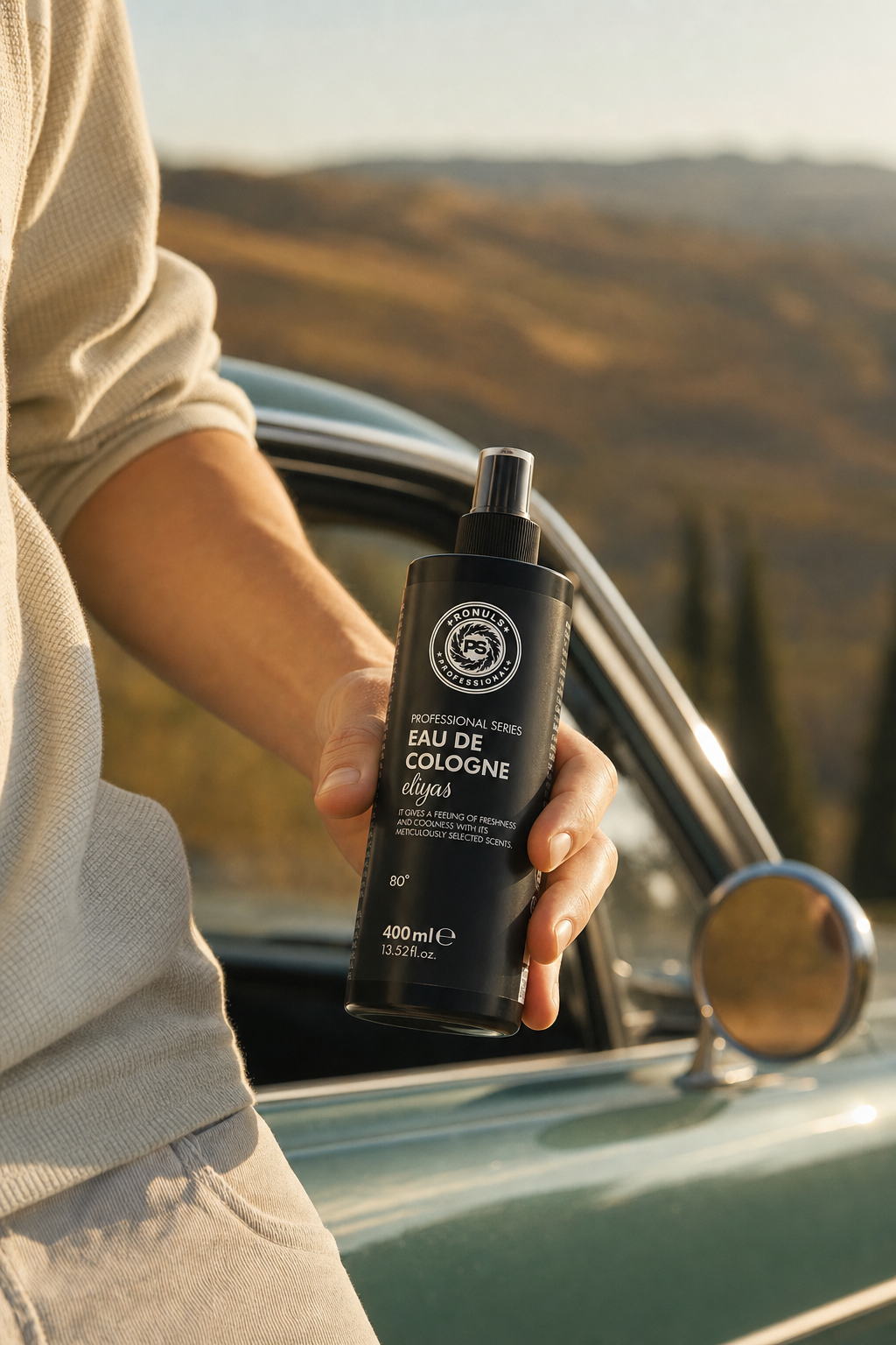 Barber Eau Decologne Elias RONULS 400ml